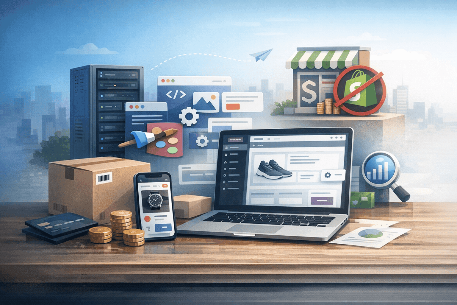 Why WooCommerce is Better Than Shopify for Arabic E-commerce Stores (Cost, SEO & Full Control)