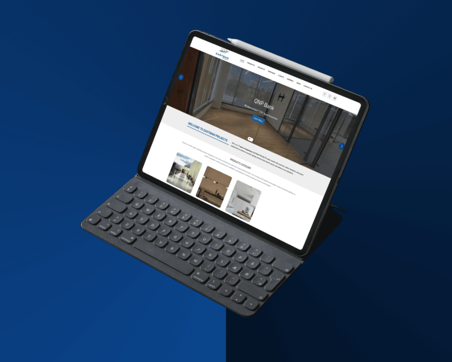 Eastman Projects Corporate Website Design & Development